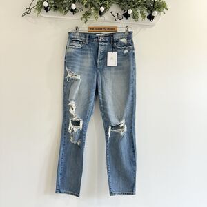 New Pistola Nico High Rise Mom Jeans Size 29 AT